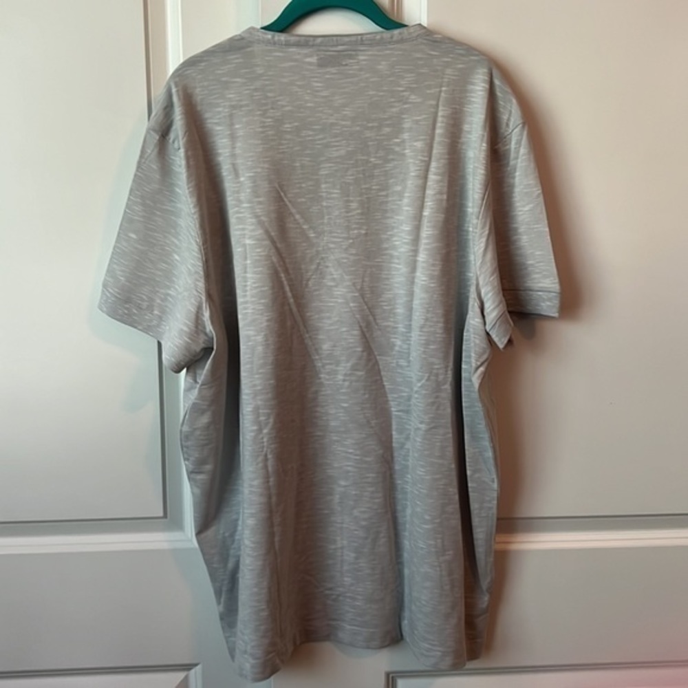 NWT ALFANI Solid Henley Mens 2XL Bright White - Picture 5 of 8